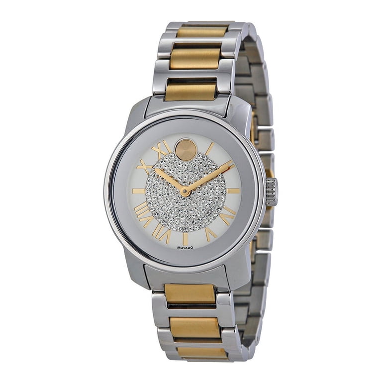 Movado Bold Silver Dial Two-tone Ladies Watch 3600256  display picture 1