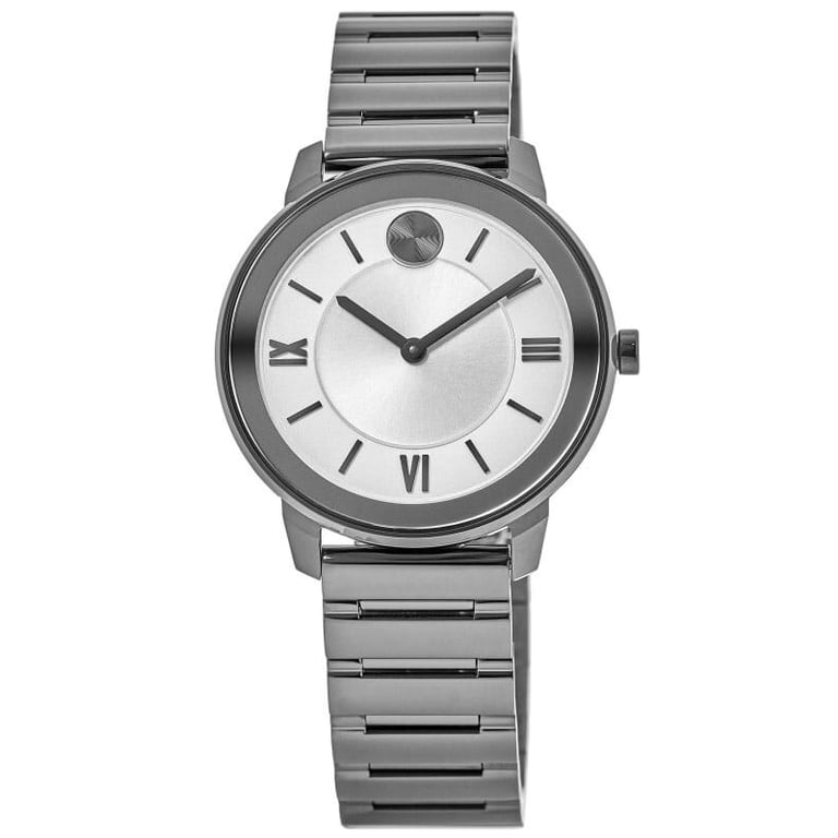 Authentic Movado Bold Silver Watch Movado BOLD Evolution Grey Dial Stainless Steel Bracelet  main image 3