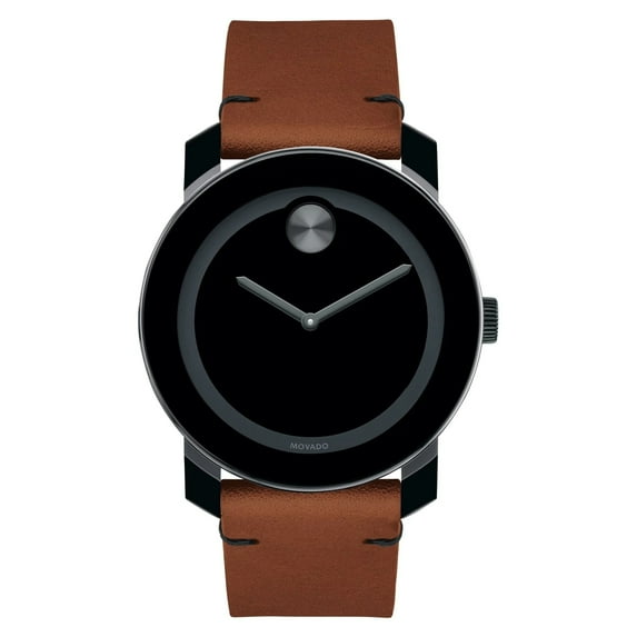 Movado Men's Bold Black Dial Watch - 3600600