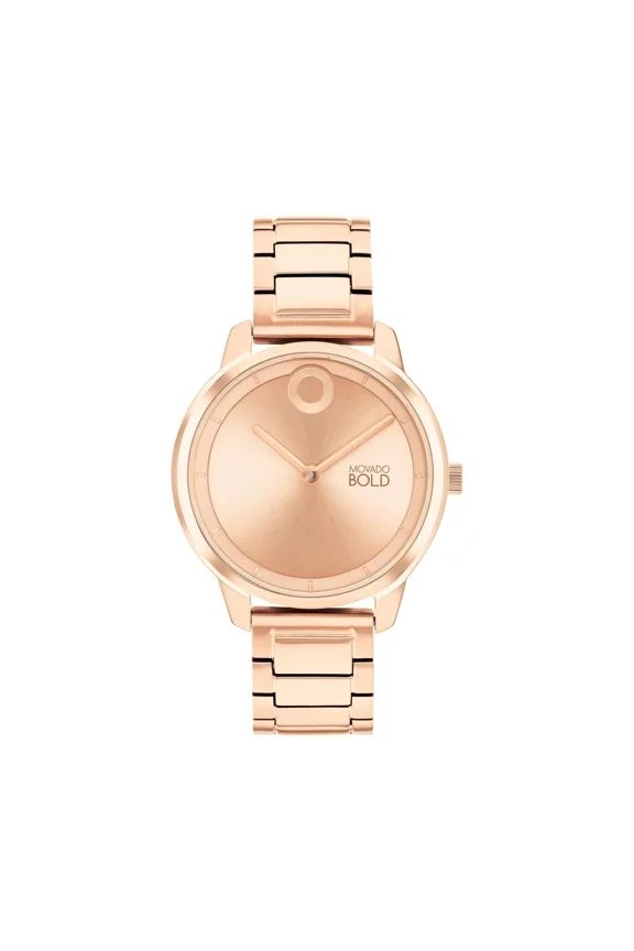 Bold Trend Element 3600979 Rose Gold Dial Stainless Steel Women's Watch