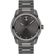 Movado Mens Bold Verso Black Dial Watch - 3600736