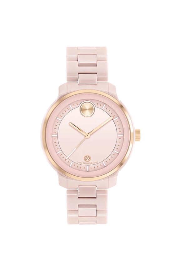 Women's Bold Verso Pink Dial Watch - 3600935