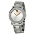 thumbnail image 1 of Movado Bold Women's Mid-Sized Silver 36mm Watch 3600084, 1 of 3