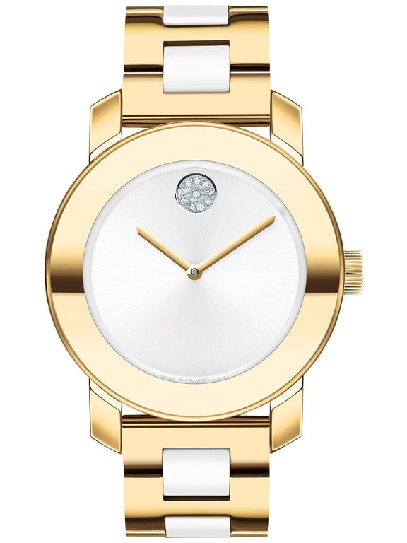 Bold Women's Gold Tone Plated Stainless Quartz Watch 3600892