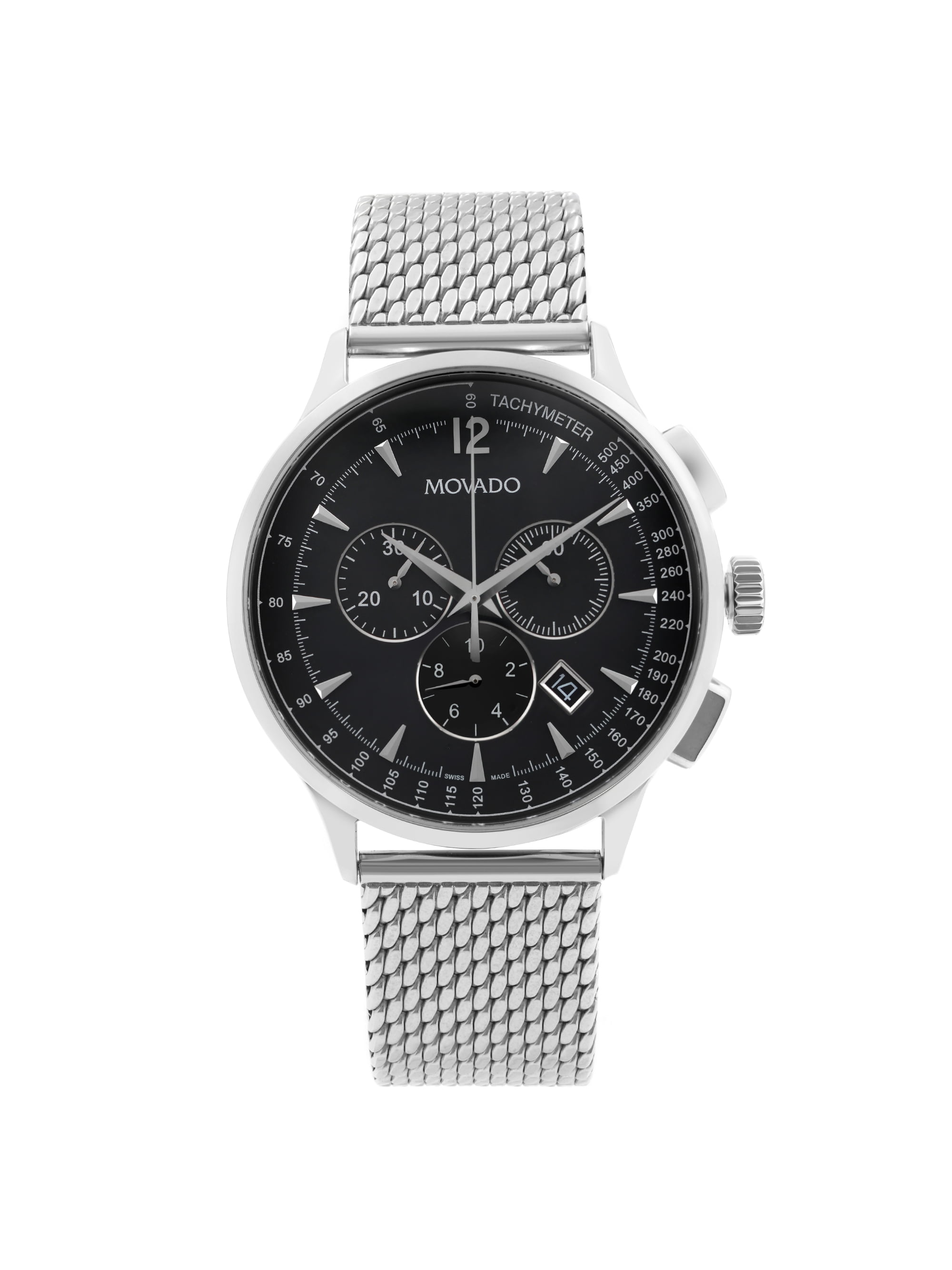 Movado black chronograph online