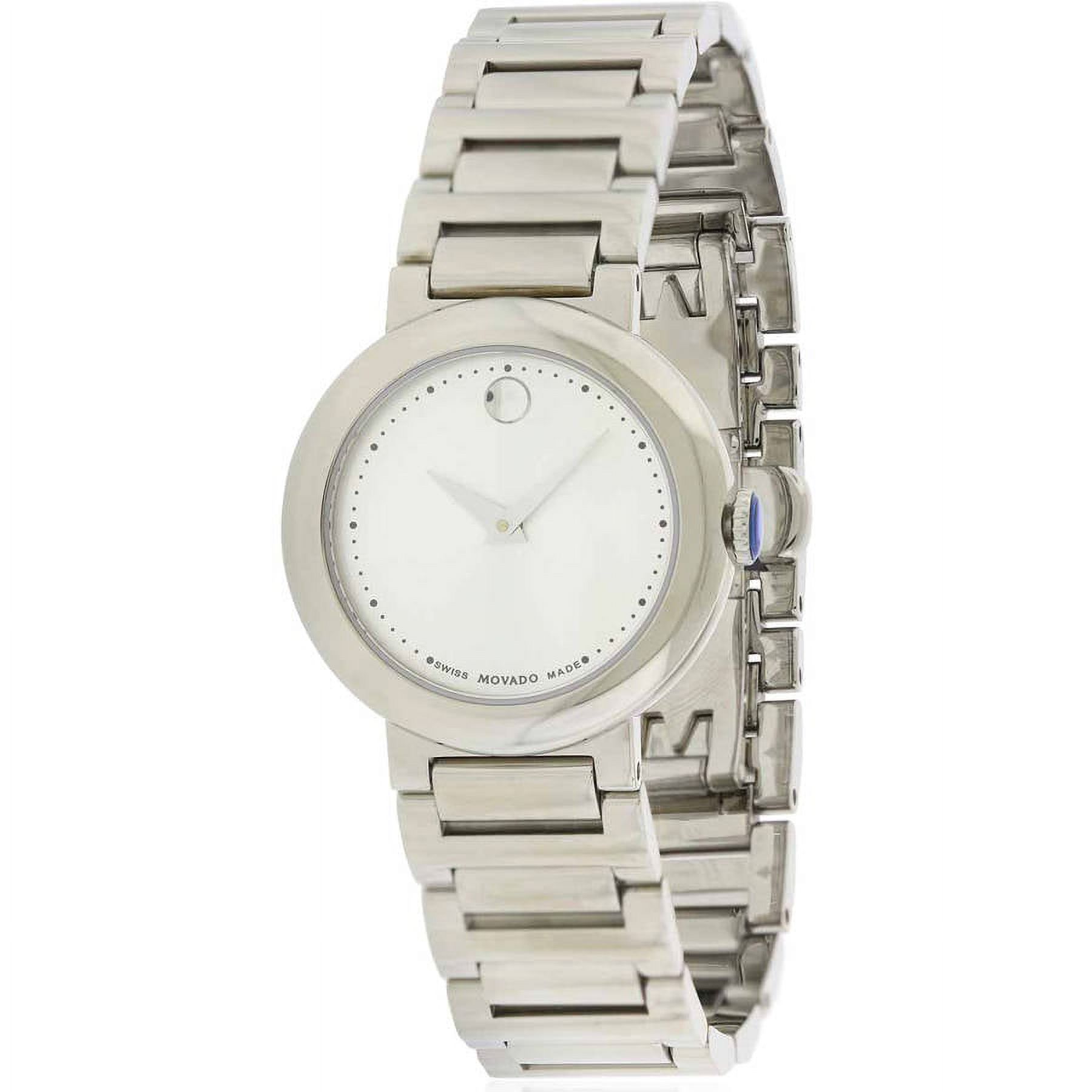 Movado Concerto Stainless Steel Ladies Watch 0606702