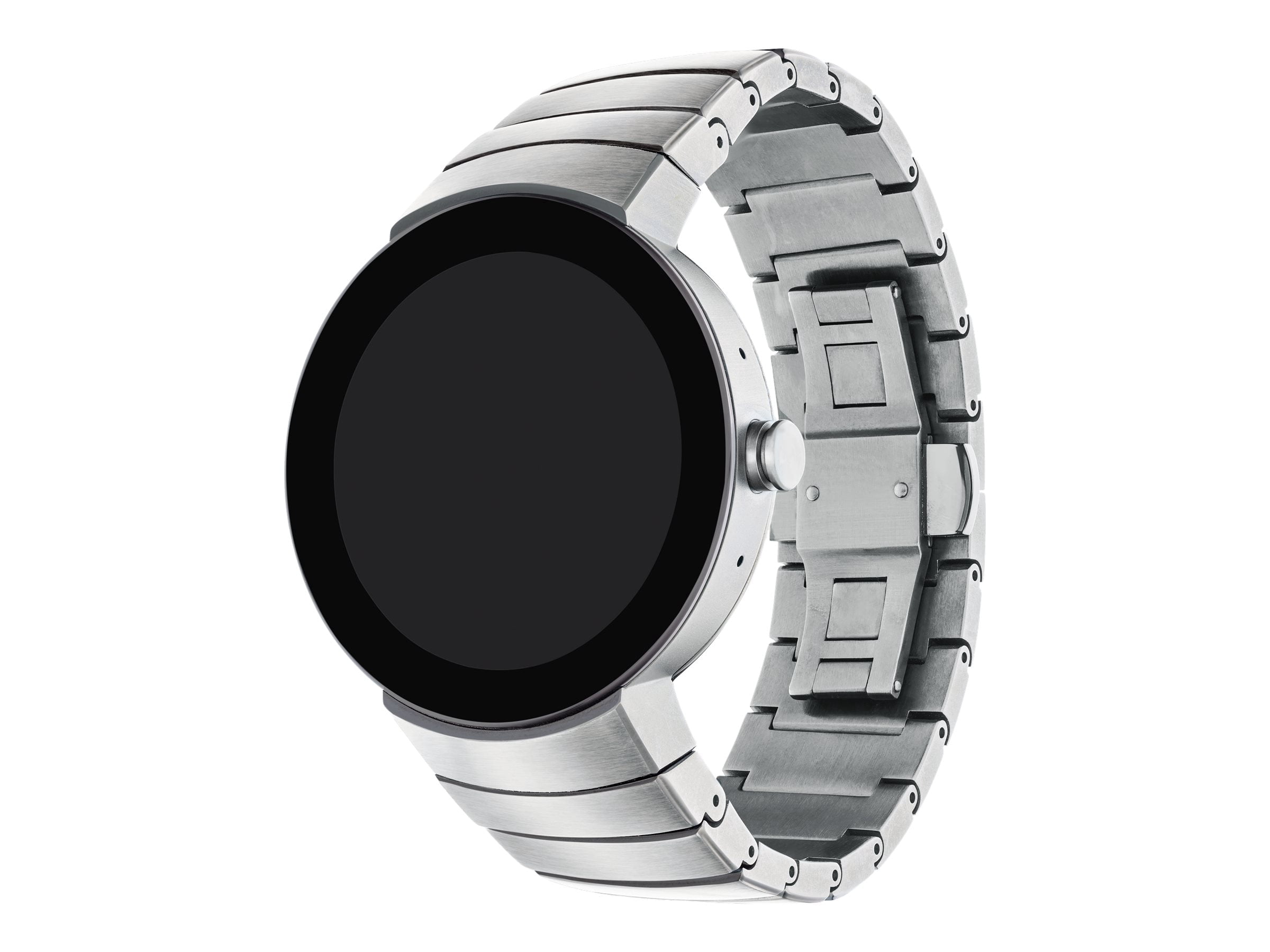 Movado Black and Silver Wearable Watch MOVADO Bold Connected II 44mm Smartwatch 3660013 B&H Photo Video main image 2