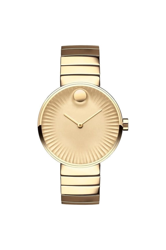 Edge Yellow Gold Aluminum Dial Ladies Watch