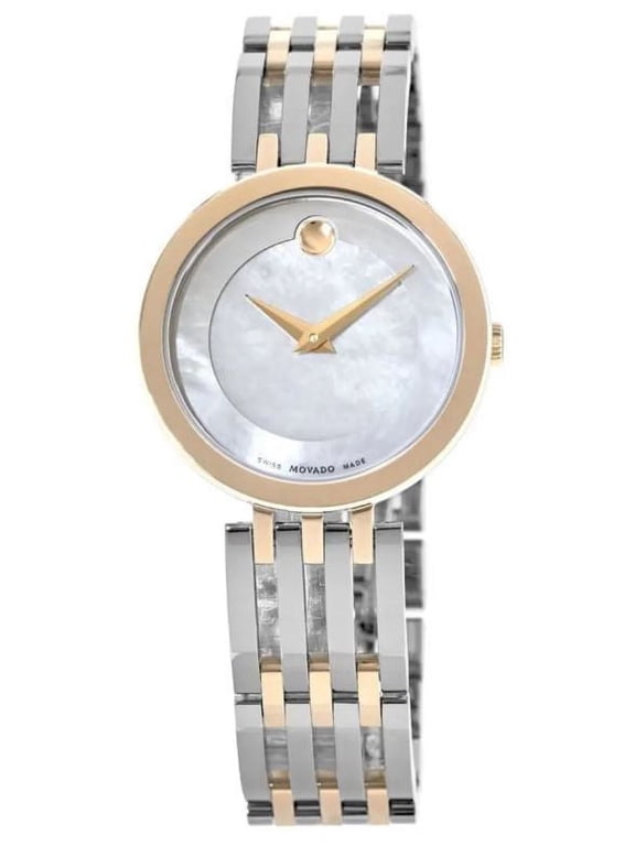 Esperanza Mother of Pearl Two-Toned Steel Women's Watch 0607114