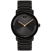Movado Mens Bold Black Dial Watch - 3601112