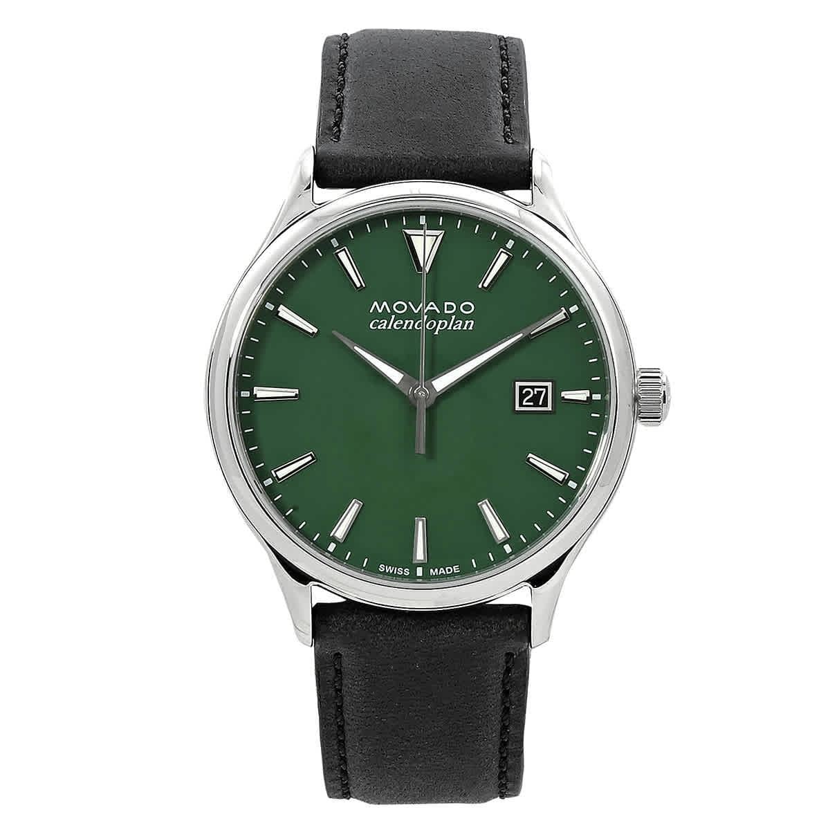 Movado Heritage Quartz Green Dial Men's Watch 3650156