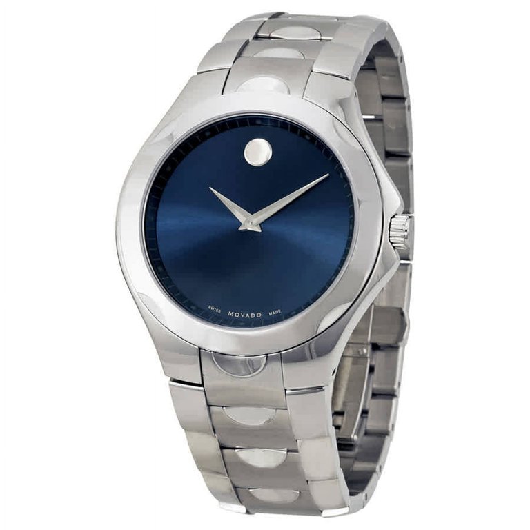 Movado hot sale luno blue