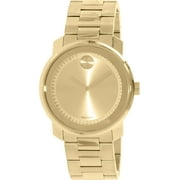 Movado Mens Bold 3600258 Gold Stainless-Steel Swiss Quartz Watch