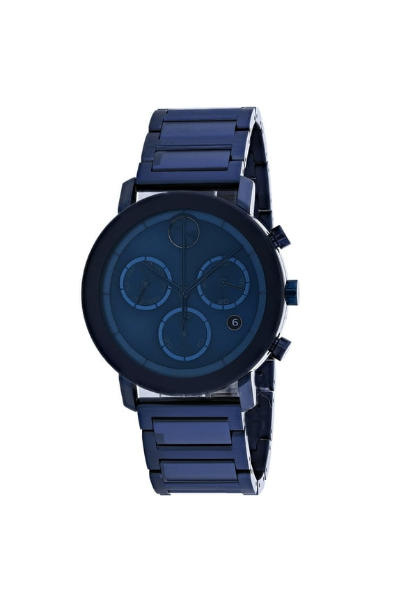Men's Bold Blue Dial Watch - 3600683