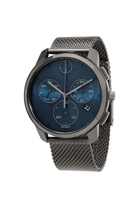 Bold Thin Men's Grey ION Stainless Steel Chronograph Quartz Watch 3600721