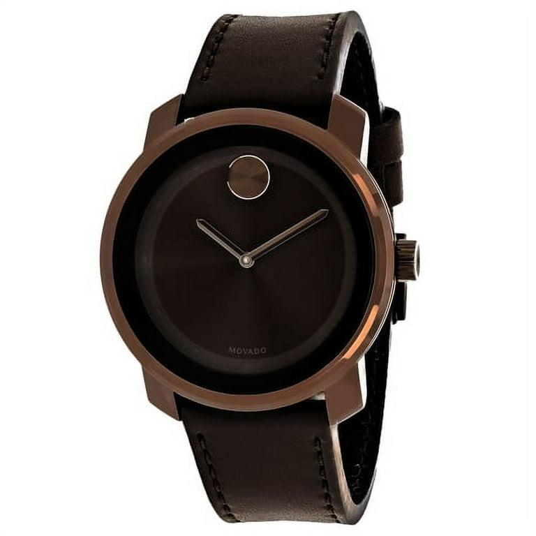 Movado Men s Bold Brown Dial Watch 3600377 Walmart