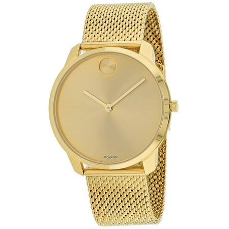 Movado Men's Bold Gold Dial Watch - 3600588