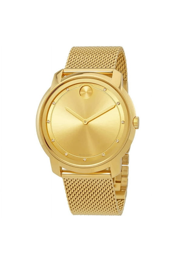 Men's Bold Large Sunray Dial Analog Quartz 44mm Watch 3600460