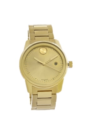 Bold Verso Men's Gold Tone PVD Stainless Quartz Watch 3600735