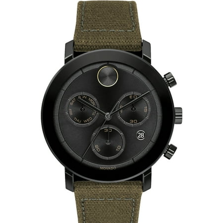 Movado Men's Evolution Black Dial Watch - 3600725