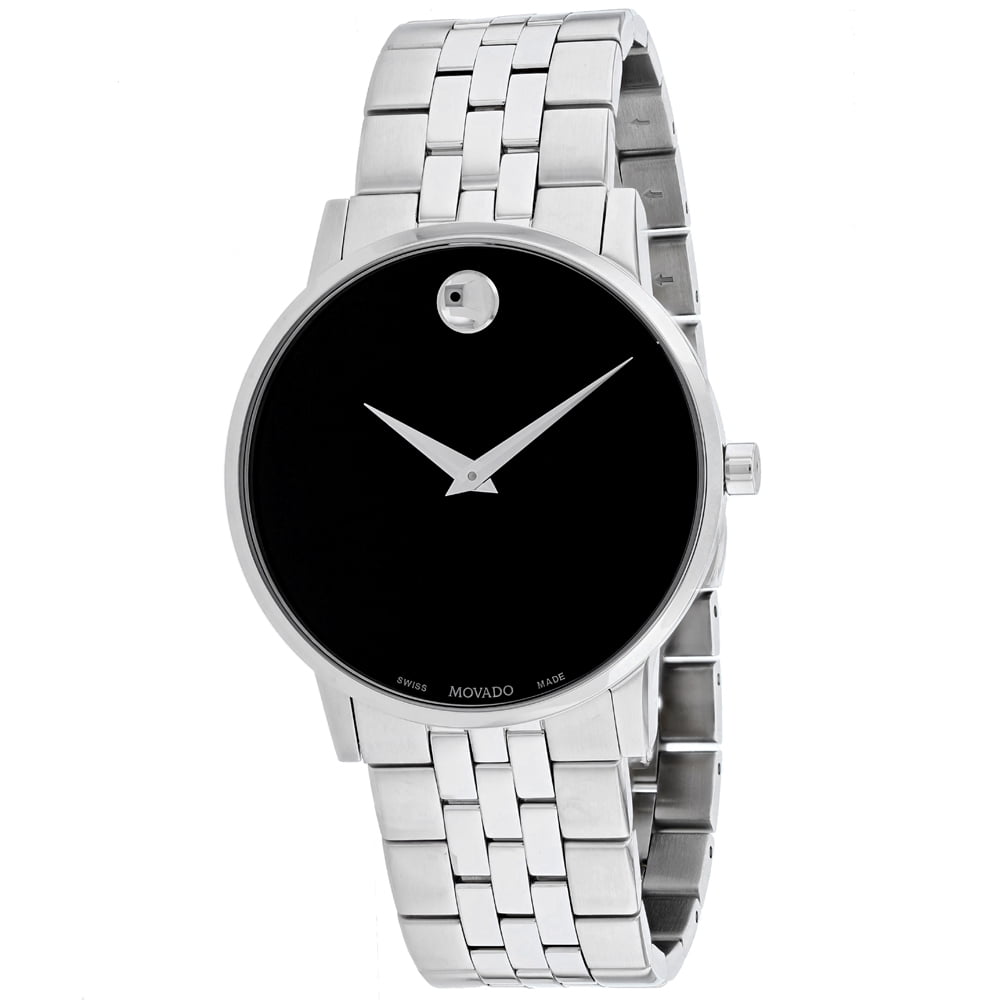 MOVADO Men's Museum Black Dial Watch - 607199