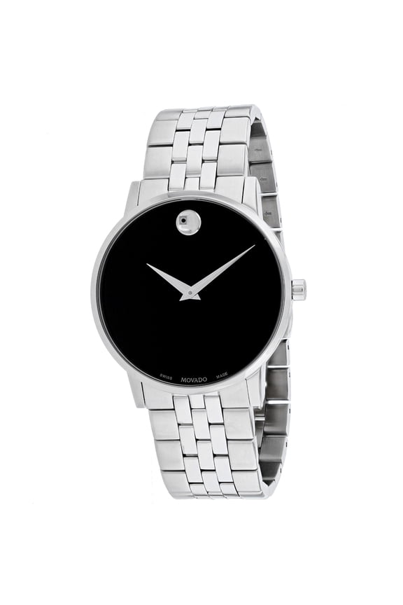 Men's Museum Black Dial Watch - 607199