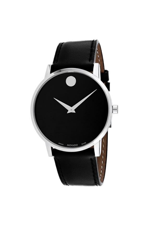 Men's Museum Black Dial Watch - 607269
