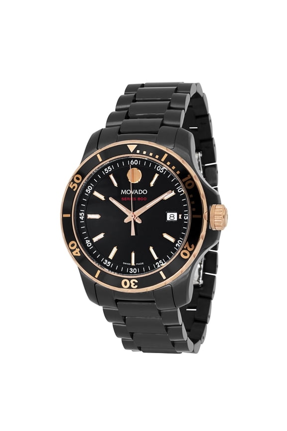 Men's Series 800 Black Dial Watch - 2600162