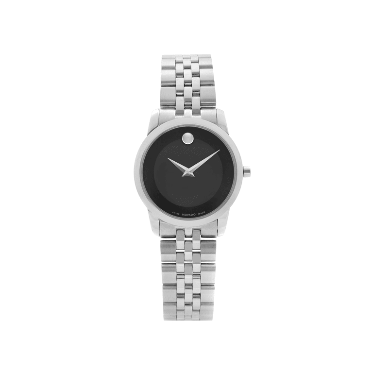 Movado Museum 28mm Steel Black Dial Quartz Ladies Watch  display picture 1