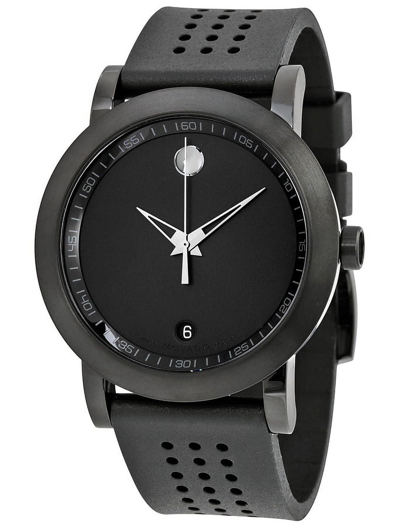 Movado rubber strap hot sale