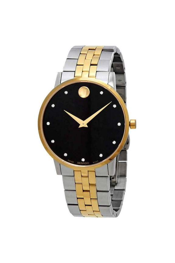 Museum Classic Men's Two Tone Diamond Quartz Watch 0607202