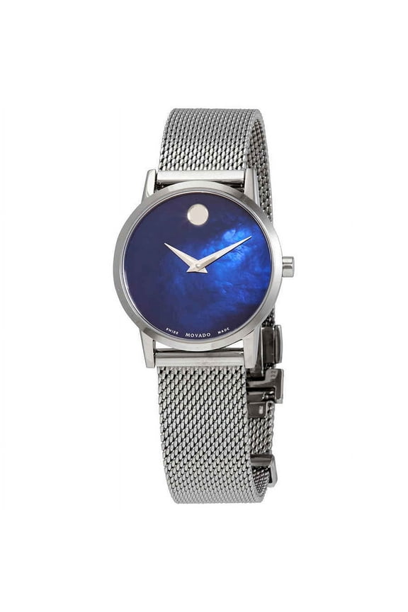 Museum Classic Blue Mother of Pearl Dial Ladies Watch 0607425