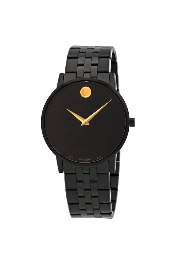 Museum Classic Quartz Black Dial Men's Watch 0607626