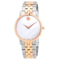 thumbnail image 1 of Movado Museum Classic Quartz White Mother of Pearl Dial Ladies Watch 0607629, 1 of 6