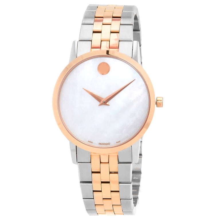 Movado Museum Classic Quartz White Mother of Pearl Dial  display picture 3