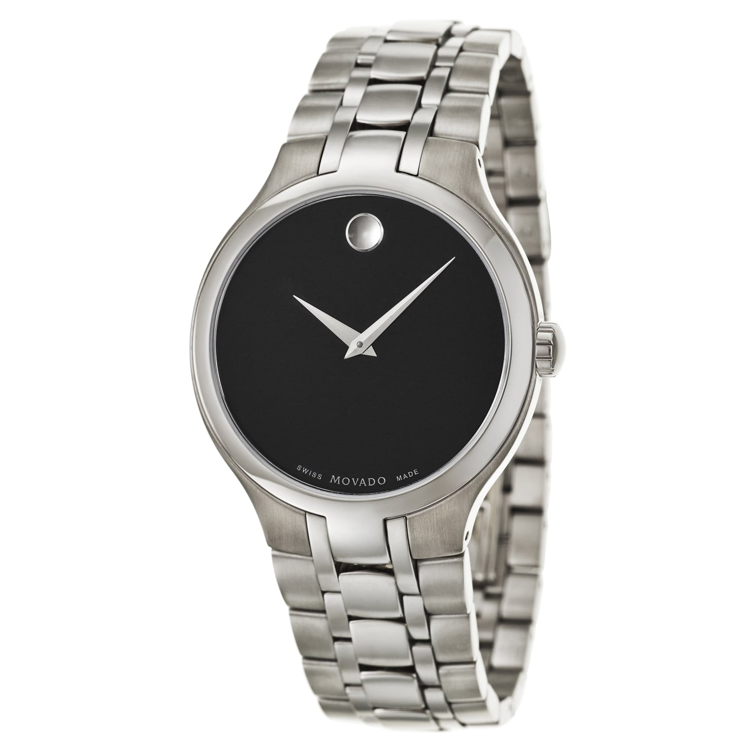 Movado Museum Black Museum Dial Stainless Steel Men s Watch