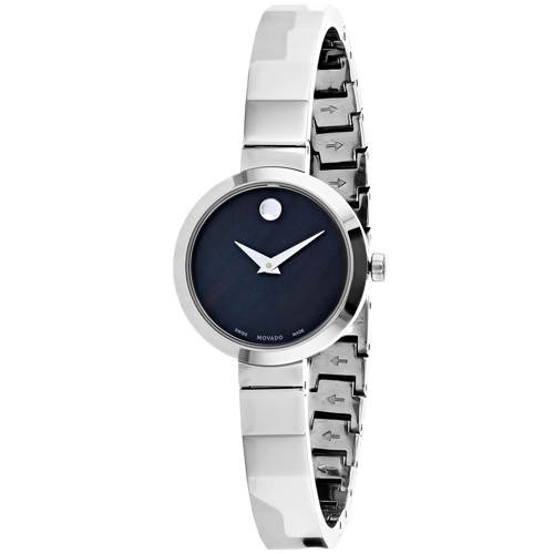 Movado Novella Black Mother of Pearl Movado Novella 0607110 - SeriousWatches.com main image 3