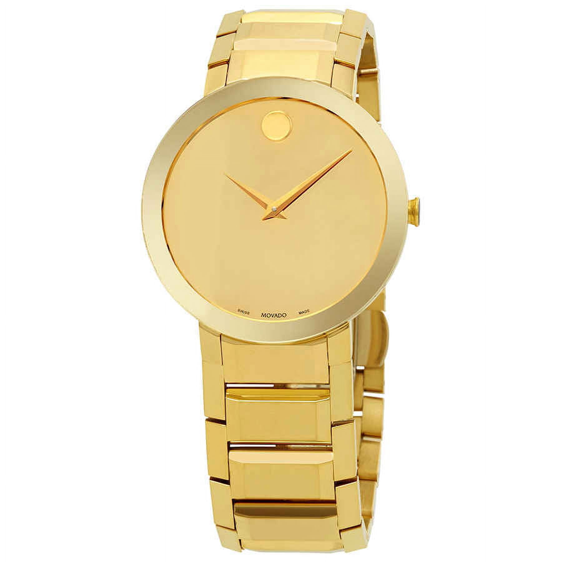 Men's movado mirror face watch best sale
