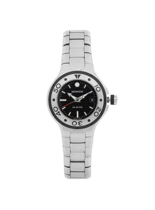 Movado top 2600027 Series 800 Black Dial Stainless Steel