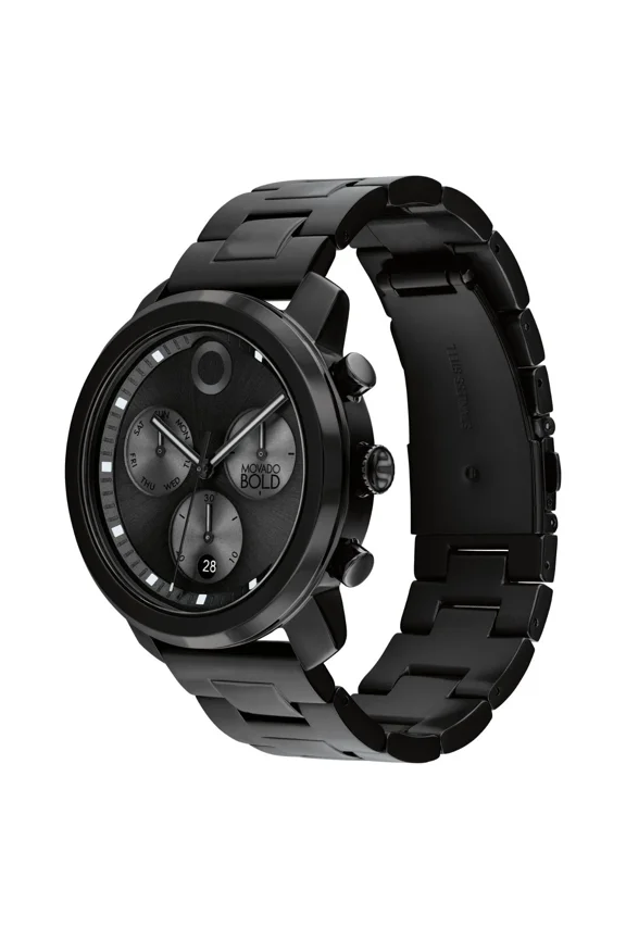 Trend Propel 3601043 Dial Black Stainless Steel Bracelet 44mm Mens Watch