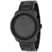 ساعة Movado للجنسين كبيرة الحجم تناظرية كوارتز 42 مم ساعة 3600259