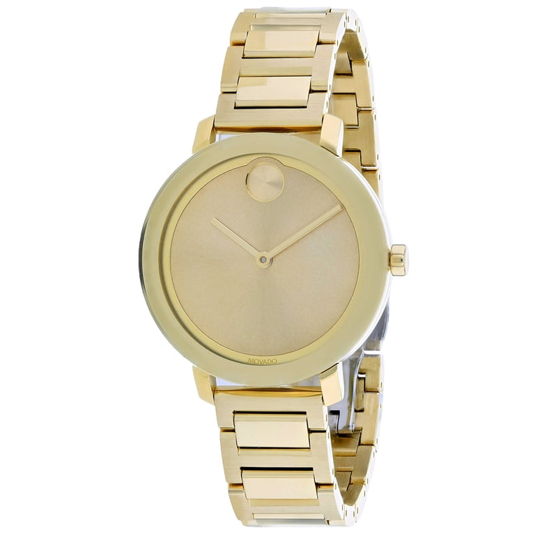 Movado Bold Evolution Gold-Tone Watch, Swiss Quartz, Yellow  display picture 2