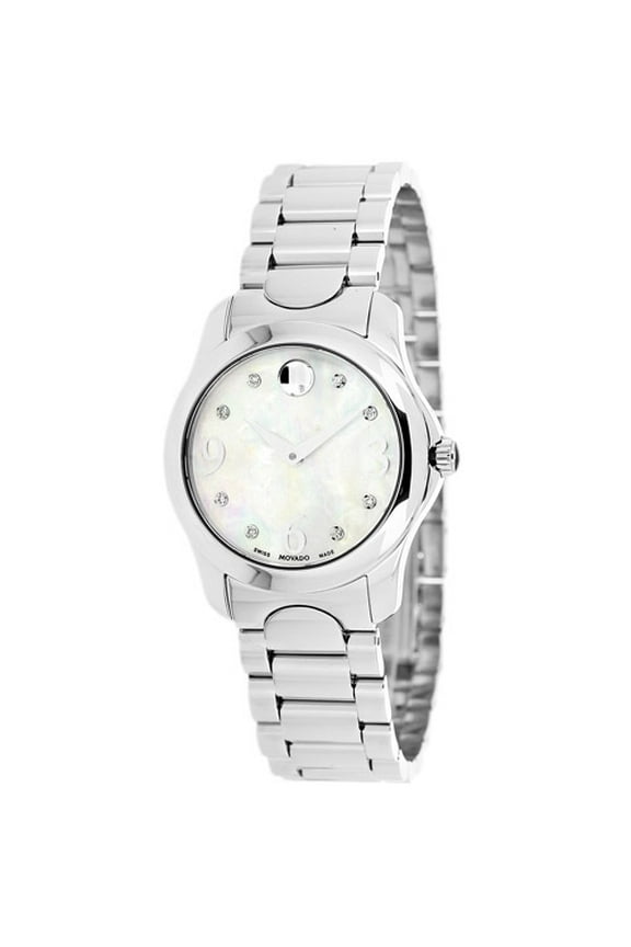 Women's Moda White MOP Dial Watch - 606696