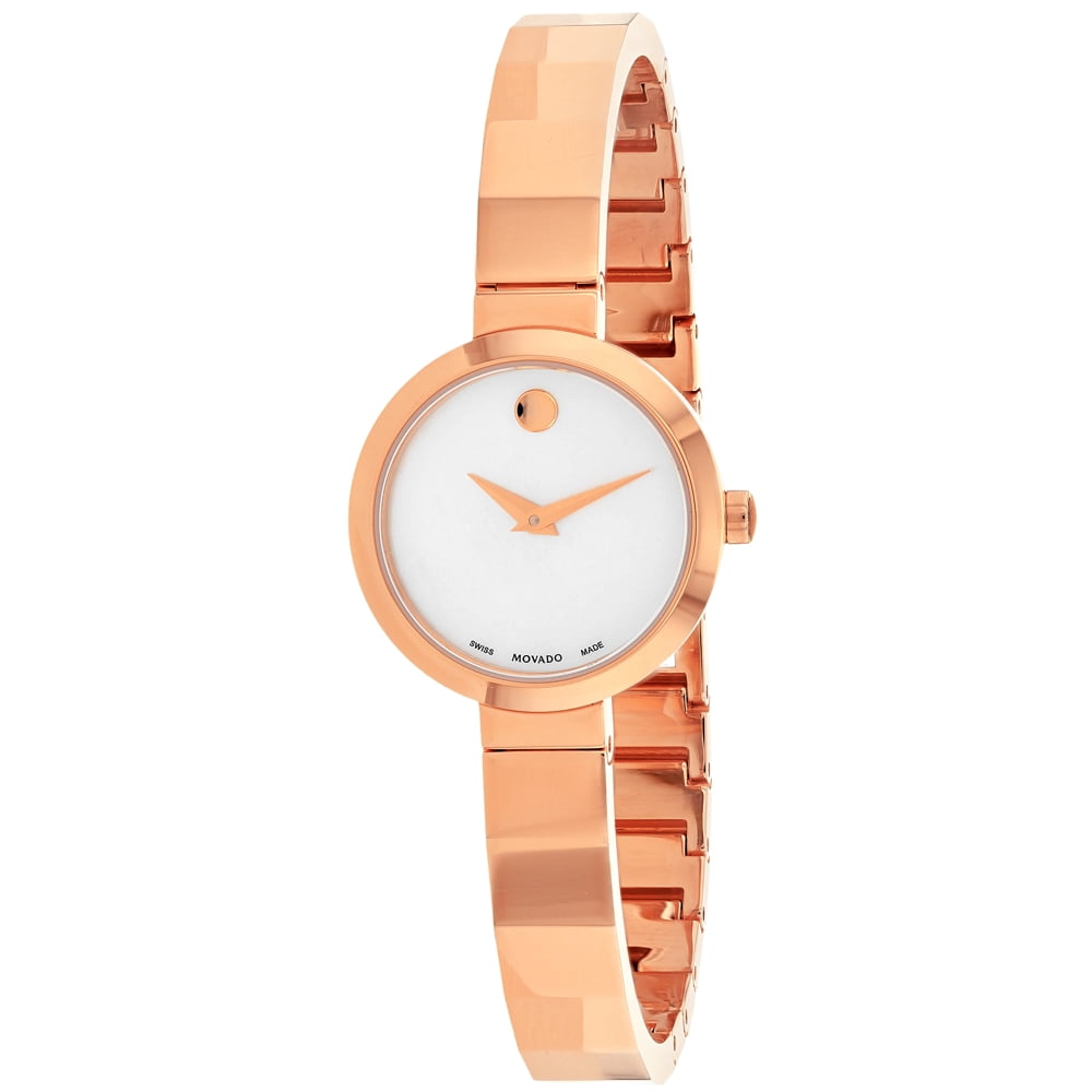 Movado Women's Novella White MOP Dial Watch - 607112 - Walmart.com