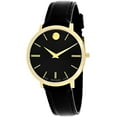 thumbnail image 1 of Movado Women's Ultra Slim Black Dial Watch - 607091, 1 of 2