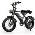 thumbnail image 1 of Movcan 20" Fat Tire Electric Bike for Adult, 1000W Mountain Ebike, 48V 15.6Ah Removable Battery, 7 Speed Disc Brake E-Motorcycle Bike UL2849, 1 of 9