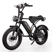 Movcan 20" Fat Tire Electric Bike for Adults, 750W Motor, 48V 18.2Ah Removable Battery, 7-Speed UL2849 E-Bike