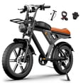thumbnail image 1 of Movcan V30 Electric Bike for Adults, 750W Motor 28MPH, 48V 15.6Ah, 20" Fat Tire E Mountain Bike,Hydraulic Disc Brakes,Class 3,UL2849, 1 of 10