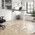 thumbnail image 1 of Move 40 Series 48W Adjustable Standing Desk in Modern Hickory - Engineered Wood, 1 of 7
