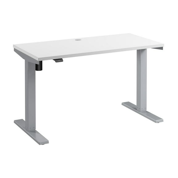 Move 40 Series 48W Adjustable Standing Desk in White - Engineered Wood